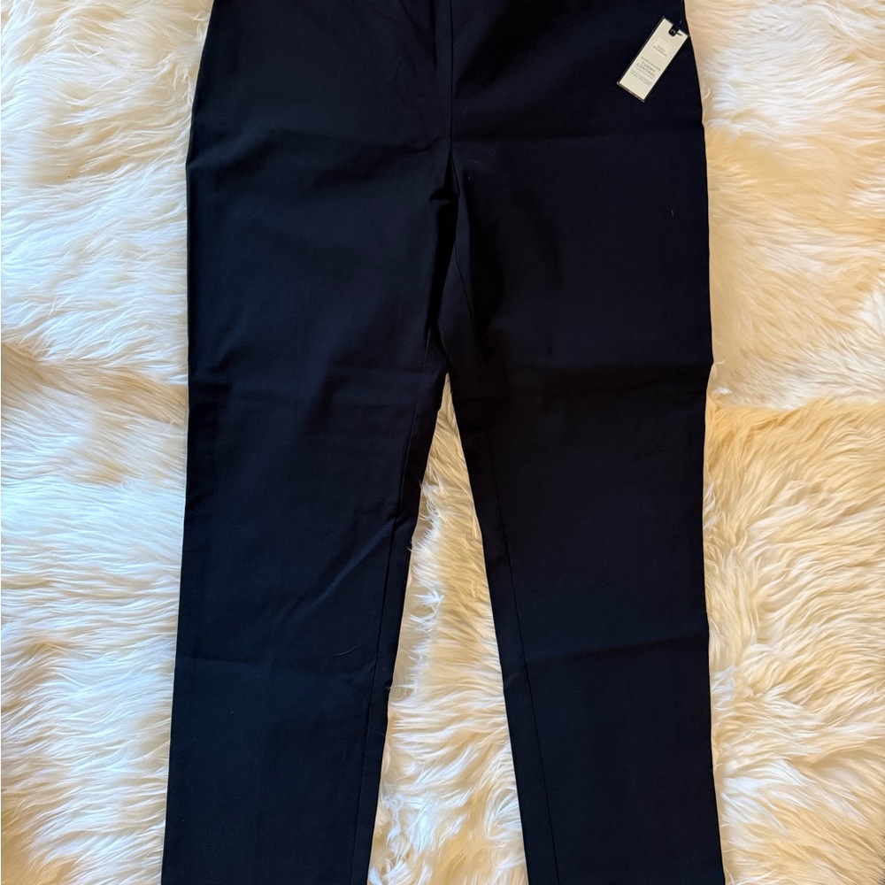Dana Buchman Navy Straight Leg Pants